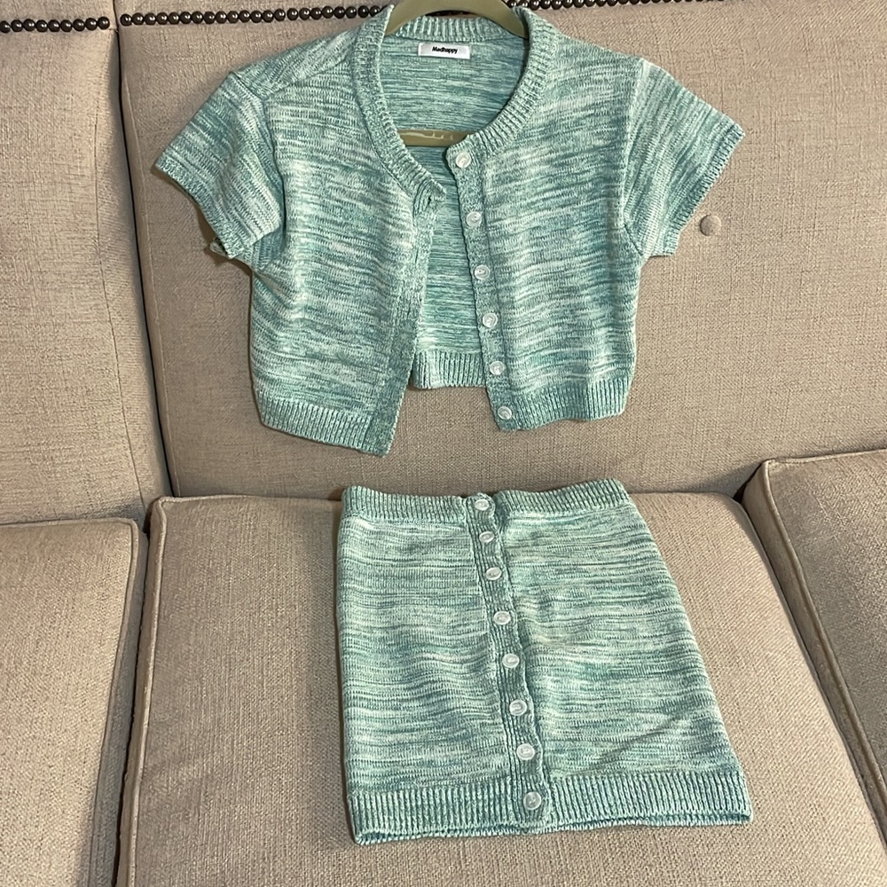 NWOT Madhappy knit set